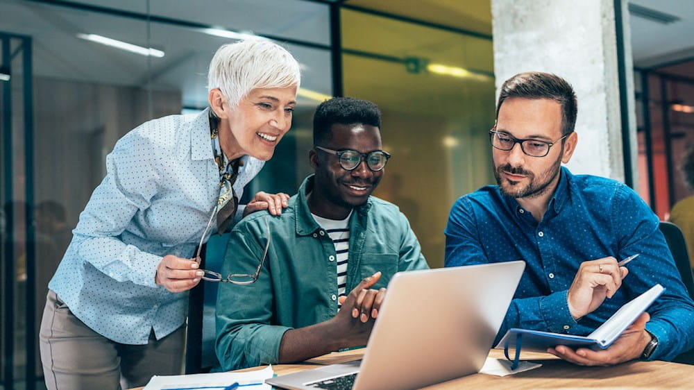 Menschen in einem Büro